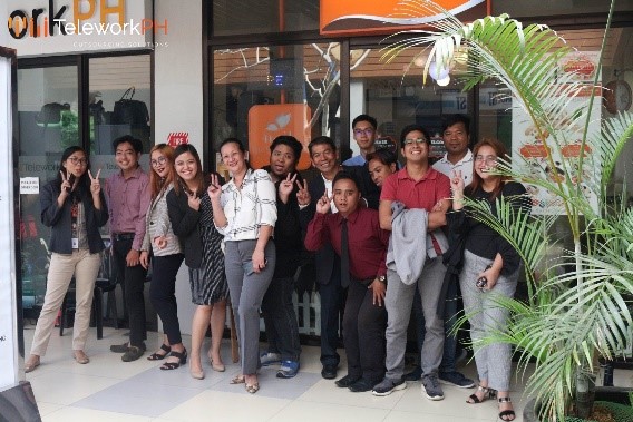 TeleworkPh Agents and employees group picture