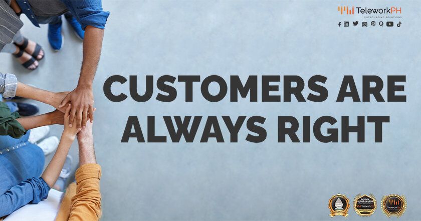customers are always right