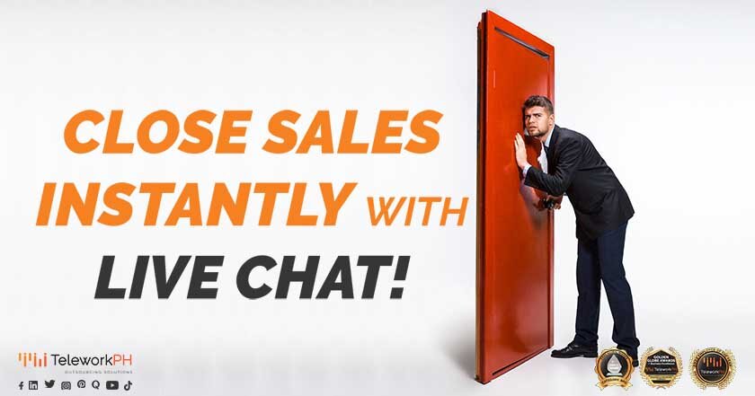 Close Sales Instantly with Live Chat!