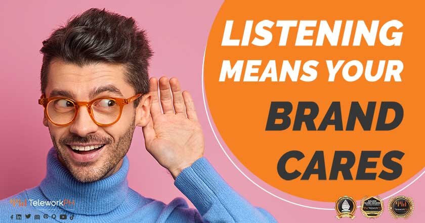 Listening Means Your Brand Cares