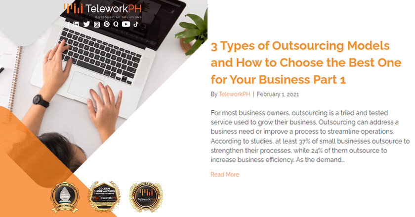 3 Types of Outsourcing Models and How to Choose the Best One for Your Business Part 1