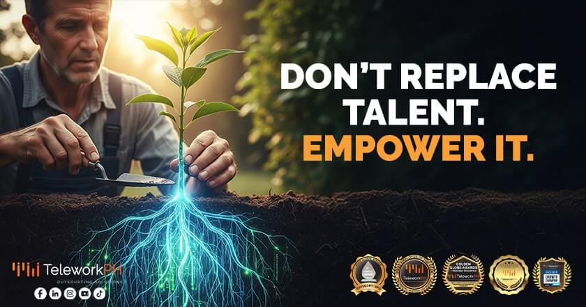 don't replace talent empower it 